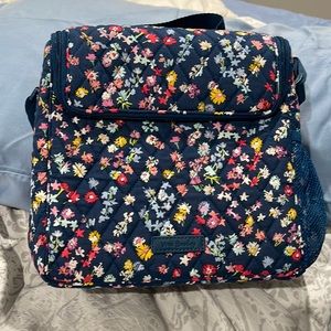 Vera Bradley Lunch Crossbody. NWT. Navy floral.